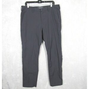 Bluffworks Ascender Tailored Fit Pants Mens 36x32 Dark Navy Blue Travel Chino